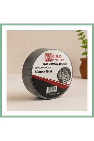 Bşkvirgo Kaydırmaz Bant 50 Mm X 10 M Siyah Bsk2026