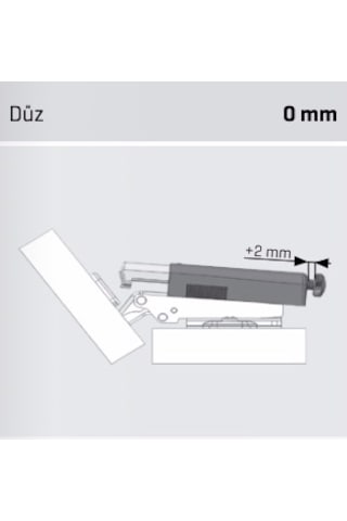Gürdalboyahırdavat Samet Star Plus Menteşe Yavaşlatıcı Fren Düz-Gri