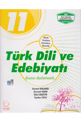 Palme Yayınları 1 Türk Dili ve Edeb.Konu Anlatımlı