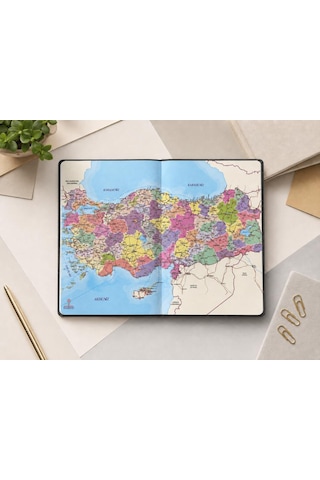Ofisinn 2027 Cilt Bezli Sert Kapak 14x20 Cm Planlayıcı Günlük Ajanda Gri