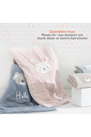 Gezenbebe Hero Nakışlı Bebek Ve Çocuk Yorganı 100x135