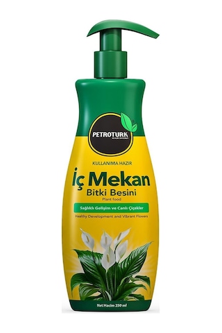 Petroturk İç Mekan Sıvı Bitki Besini 250 Ml 1