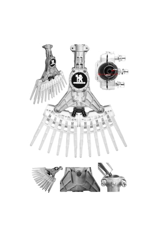 Swazer Tırpan Uyumlu Silkeleme Aparatı 24 Diş Zeytin Fındık Ceviz Silkeleme Aparatı