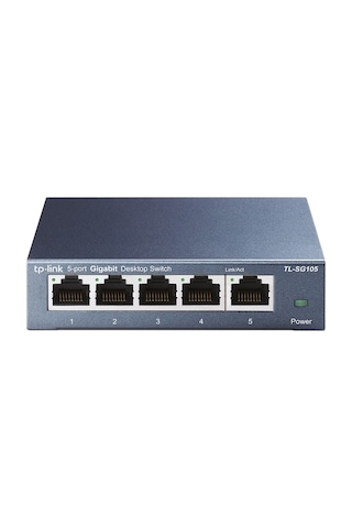 TP-Link TL-SG105 5 Port 10/100/1000 Mbps Yönetilemez Switch