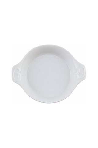 Porland Beyaz Sahan 15cm Ateşe Dayanıklı Porselen Beyaz