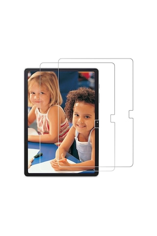 Samsung Galaxy Tab A7 Lite T225 8.7 Inç Uyumlu Silikon Tablet Kılıfı Kalem Ekran Koruyucu Seti Kılıf