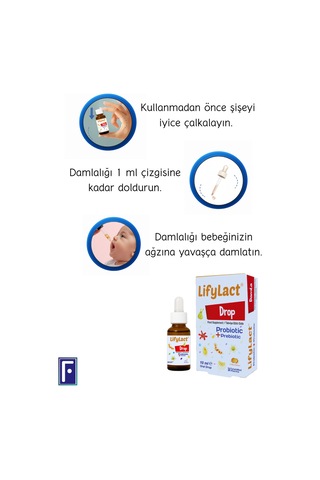 Lifylact Probiyotik Damla 2 x 10 ML