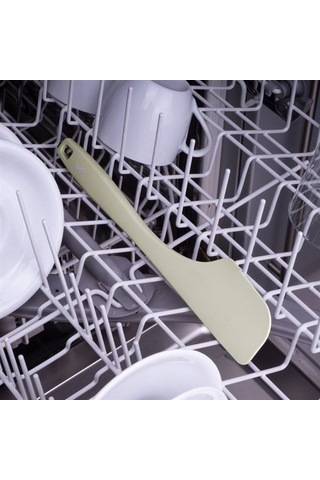 Lurch - Platin Silikon Hamur Kazıyıcı 28 Cm Açık Gri - Yanmaz, Yapışmaz, Bükülmez, Çizmez, Tat Ve Koku Bırakmaz - 240006