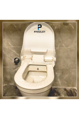 Pakolet Sensörlü Hijyenik Klozet Kapağı ve 25 Adet Hijyen Rulosu