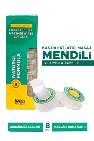 Handy Towel Kas Rahatlatıcı Masaj Kapsülü - 8 X 7,5 Ml - Likit &