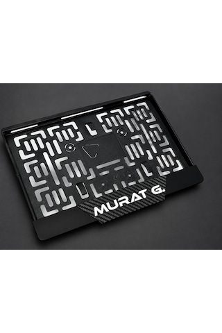 Kişiye Özel Karbon Pleksi Motor Plakalığı