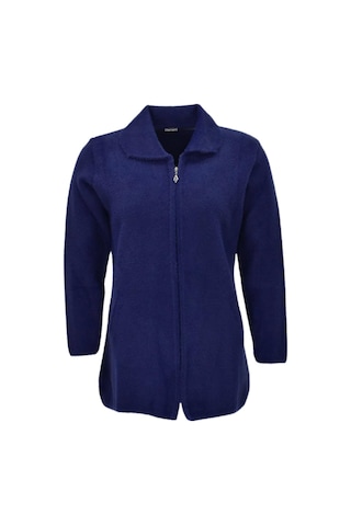 Kadın Tiriko Fermuarlı Cepli Hırka 2479 Bgl-st04075 Lacivert