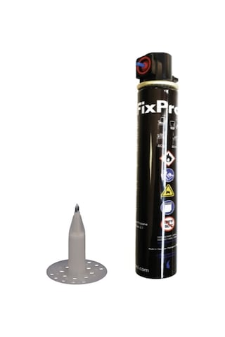 Fixpro 50 Mm Mantolama Dübeli Çivili 1000 Adet// + 1 Adet Gaz Tüpü