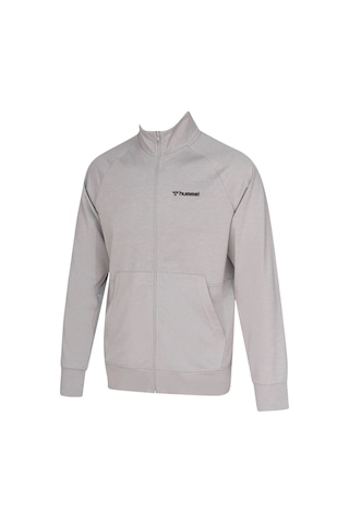 Hummel Levon Zıp Jacket Erkek Fermuarlı Hırka 921678 Gri