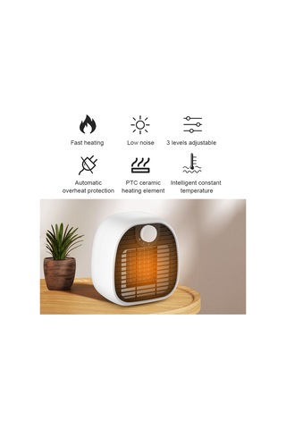 Reedark "1000w Taşınabilir Ptc Seramik Isıtıcı - Ev & Ofis İçin Kompakt Ve Verimli"