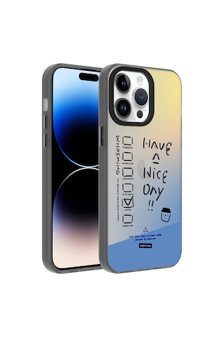 Apple Uyumlu iPhone 14 Pro Max Uyumlu Desenli Zore Dragon Sert Kılıf-have Have -