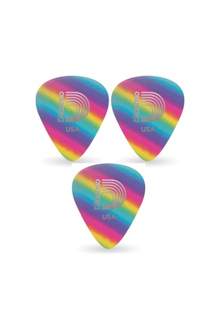 1crb4 Gitar Penası 3 Adet 0,70mm. Rainbow Gökkuşağı