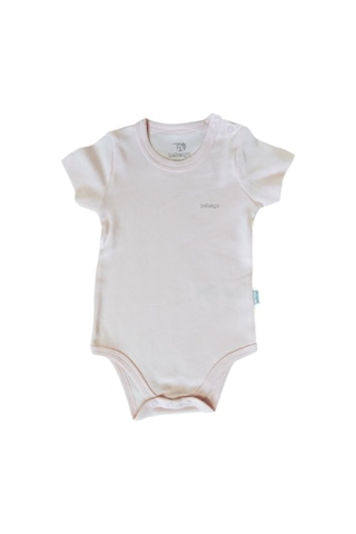 Ilkebebe Bebengo Kısa Kollu Bebek Body Bu4021 Pembe