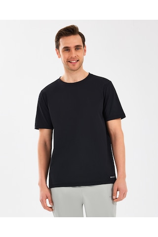 Skechers M Sorona Regular T-shirt Erkek Siyah Tshirt S2510210-001 SIYAH