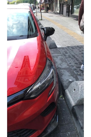 Renault Clio 5 Yarasa Ayna Kapağı Batman Piano Black Parlak Siyah