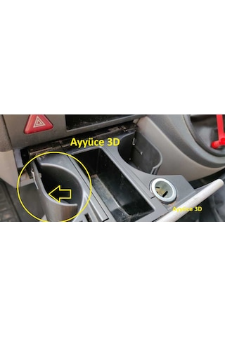 Ayyüce 3d, Transporter T5 & T5.1 Uyumlu Bardaklık Tamir Kanadı