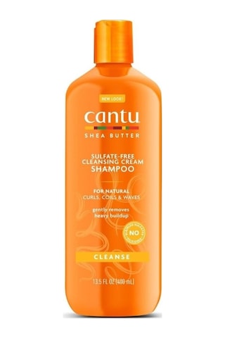 Cantu Shea Yağı Doğal Saçlar İçin Sülfat İçermeyen Temizleyici Krem Şampuan 400 ML
