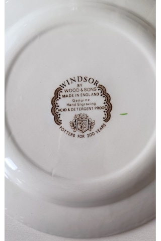 Nurantik Windsor İngiliz Servis Tabağı Meyveli 25 Cm Çok Renkli