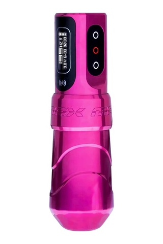 Fk Irons Flux Max 4.0 Mm Stroke Bubblegum Renk Çift Bataryalı Kablosuz Dövme Makinesi