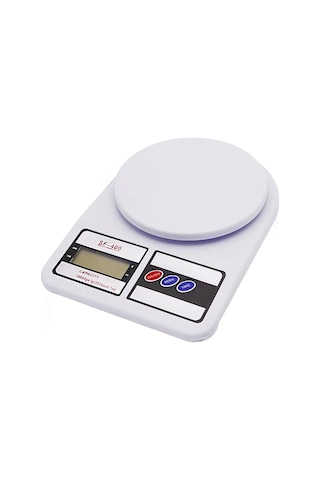 Yakut Hassas Dijital Lcd Ekranlı Mutfak Terazisi Tartısı - 10 Kg. Kapasiteli - 1 Adet