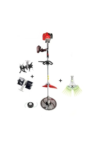 Silen C-52 3.2 KW 4.6 HP Yan Tırpan + Zeytin Hasat + Paletli Çapa + Akrep Çapa Makinesi