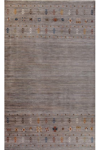 Gabardin Halı 7/24 Serisi 1127 Gri Salon Oturma Yatak Odası Halısı Gri