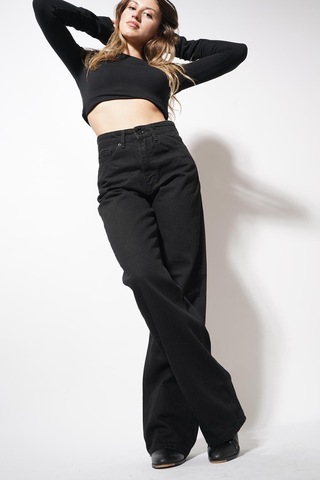 Ckm Moda Hate Straight Pantolon Siyah