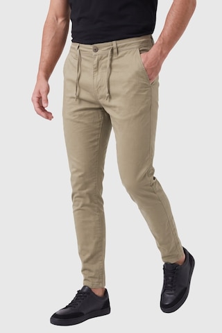 Deepsea Erkek Slim Fit Likralı Açık Haki Jogger Pantolon Beli Lastikli İpli Esnek Spor Pantolon 2700523