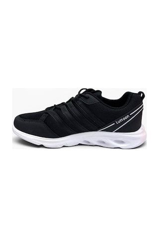 Luttoon 4138-26 Anorak Fashıon Anatomik Erkek Sneaker Siyah Beyaz