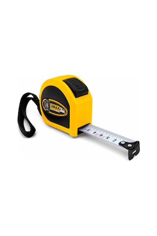 12 Adet 3mt X 16mm Otomatik Çelik Şerit Metre Stoplu 4741 0.004 M - 0.032 M