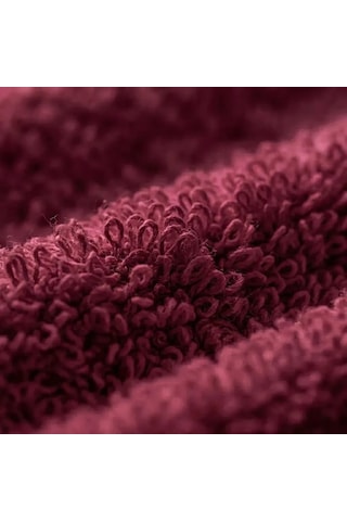 Lexroo %100 Pamuk Şezlong Havlusu Bordo 75x200 Cm