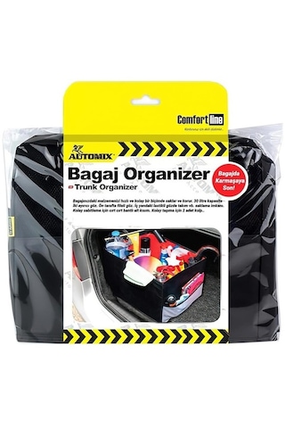 Automix Bagaj Çantası Düzenleyici Organizer Cepli 30lt Katlanabilir Yıkanabilir 011350 1 Adet