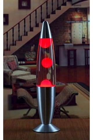 Ev Hediyesi Dekorati Lav Lambası 41 cm Konsept Lamba Gece Lambası Lava Lamp Masa