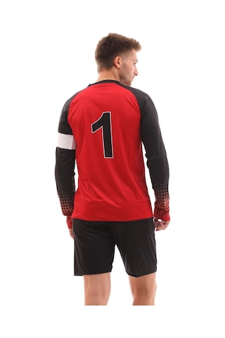 Sportech Kırmızı Sünger Destekli Kaleci Forma Takımı R0124 Kırmızı