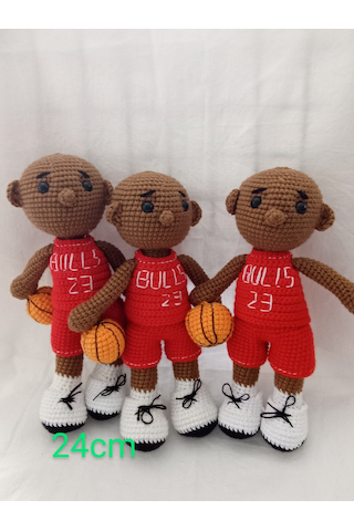 Amigurumi Basketbol Cu Oyuncak