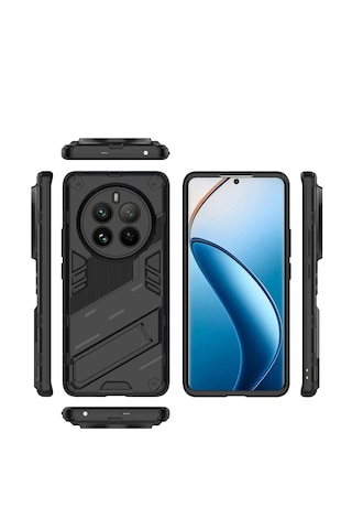 Realme 12 Pro Matrix Serisi Armor Standlı Koruma Kılıf-al3416