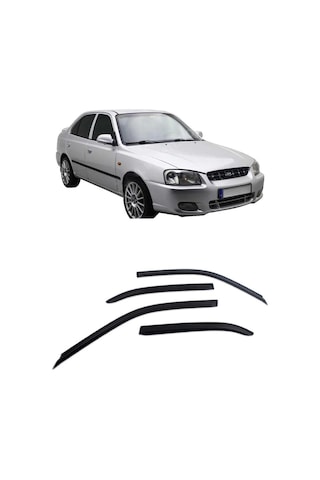 Hyundai Accent Milenyum Ferrous Oem Cam Rüzgarlığı 2000 2003