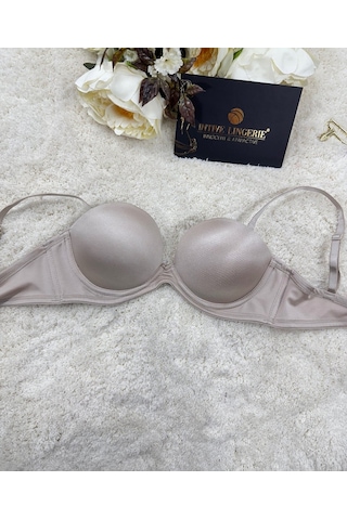 Le Jardin Blanche Double Push-up Silikonlu Askılı/askısız Sütyen Bej
