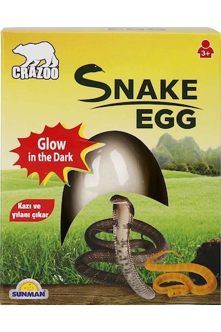 Karanlıkta Parlayan Yılan Yumurtası Kazı  Seti