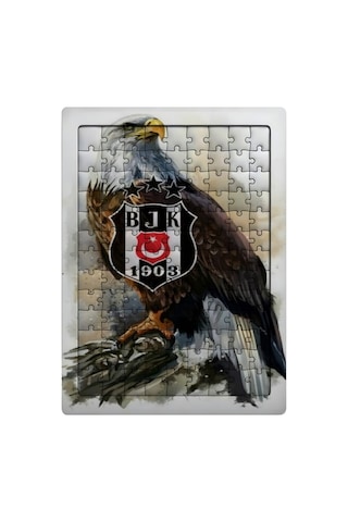 Ghostbastır Design Beşiktaş 99 Parça Ayaklı Puzzle Dekoratif Çocuk Yapbozu 092