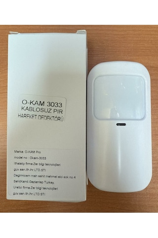 O-kam 3033 Kablosuz Alarm Pır Hareket Dedektörü