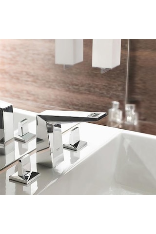 Grohe Allure Brilliant 3 Delikli Lavabo Bataryası S-Boyut 20342