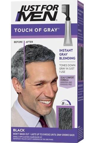 Just For Men Touch Of Gray Saç Boyası T55-siyah