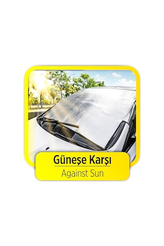 Automix Oto Ön Güneşlik Cam Koruyucu Örtü 4 Katmanlı Güçlü Koruma