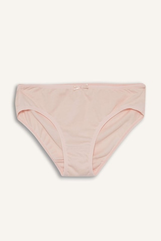 Defacto Kız Çocuk Tavşan Baskılı Ribana 3lü Slip Külot F8585a825auwt34 Beyaz